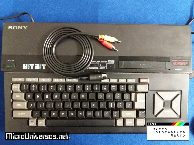MXS Sony Hit Bit Conexi&oacute;n DIN6 a TV