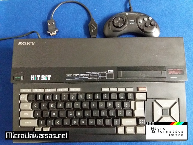 MXS Sony Hit Bit Adaptador Pad SEGA Megadrive