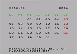 Octubre