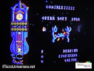 Amstrad CPC Gonzzalezz InGame1