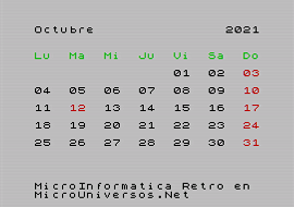 Octubre